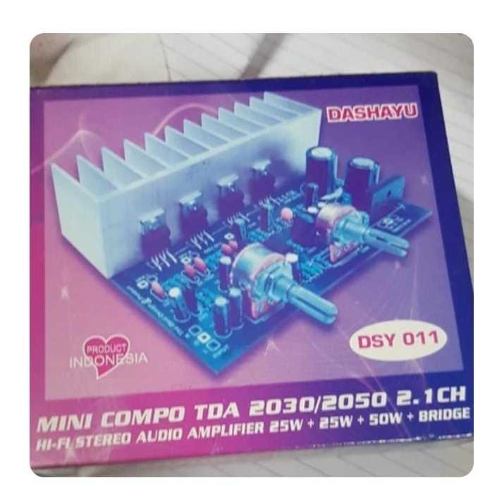 RG7451 kit tda2030 tda2050 2.1ch 2.1 home theatre subwofer setara dms525 by PCM LTC GLODOK