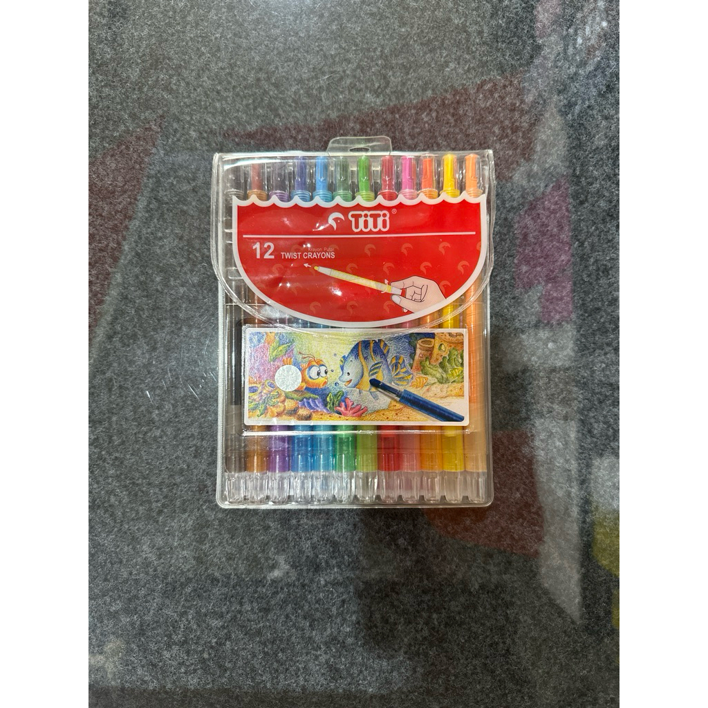 

Crayon Putar TiTi isi 12 TI-CP-12T Krayon Putar