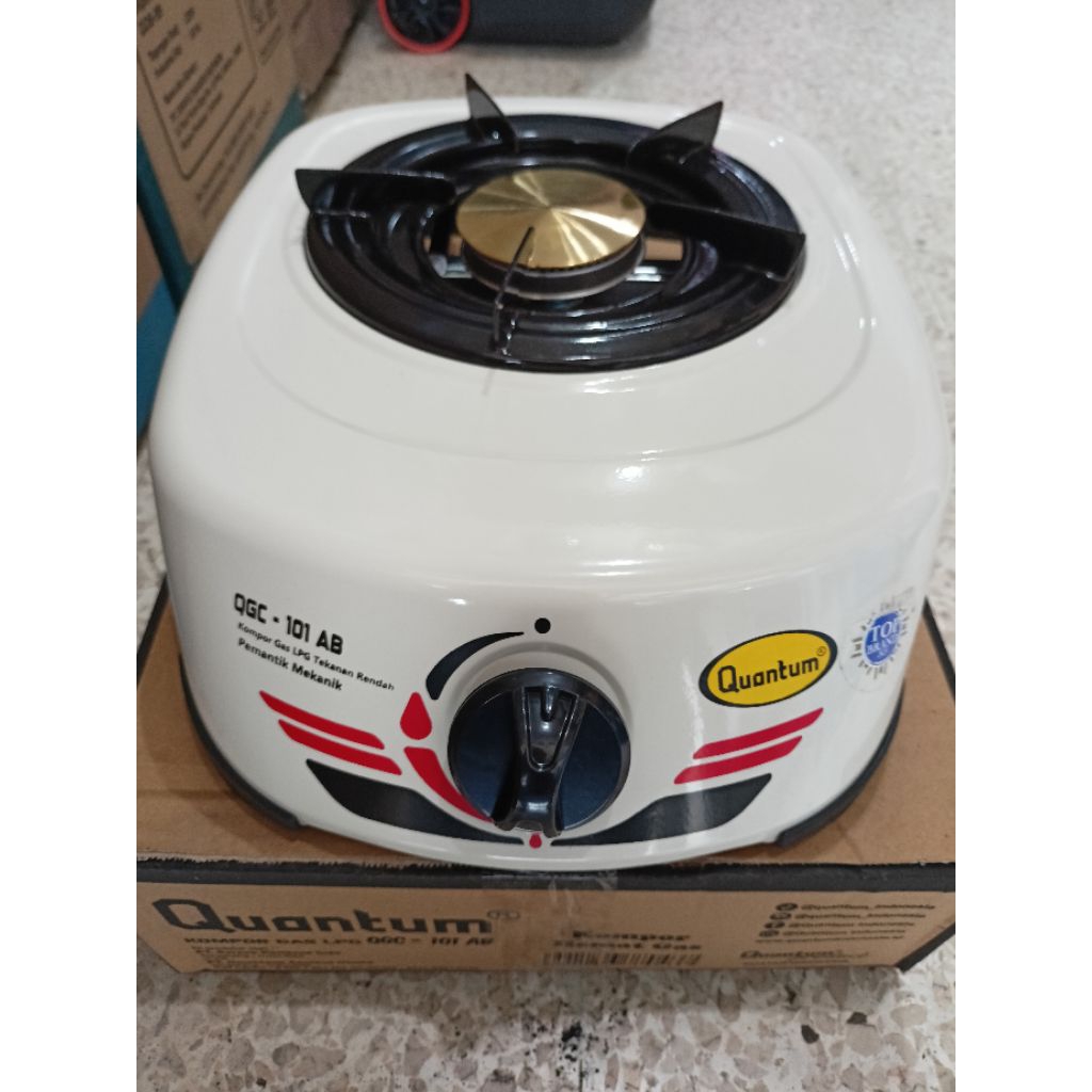 Kompor QUANTUM 1Tungku QGC-101-AB. Kompor Quantum 1 Tungku