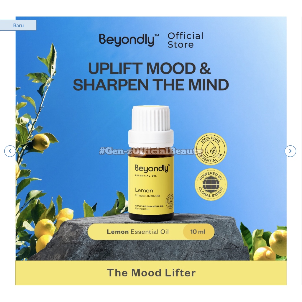 Minyak Atsiri Tunggal Beyondly Lemon 10ml