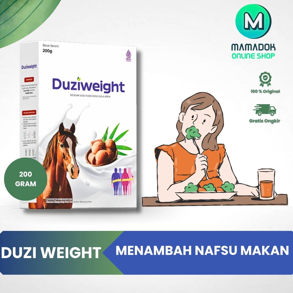 

Duzi Weight Susu Penambah Berat Badan Dan Menambah Nafsu Makan