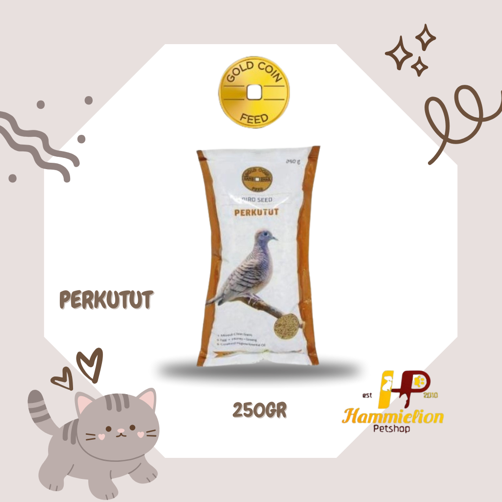 Gold Coin Perkutut Pakan Burung Perkutut