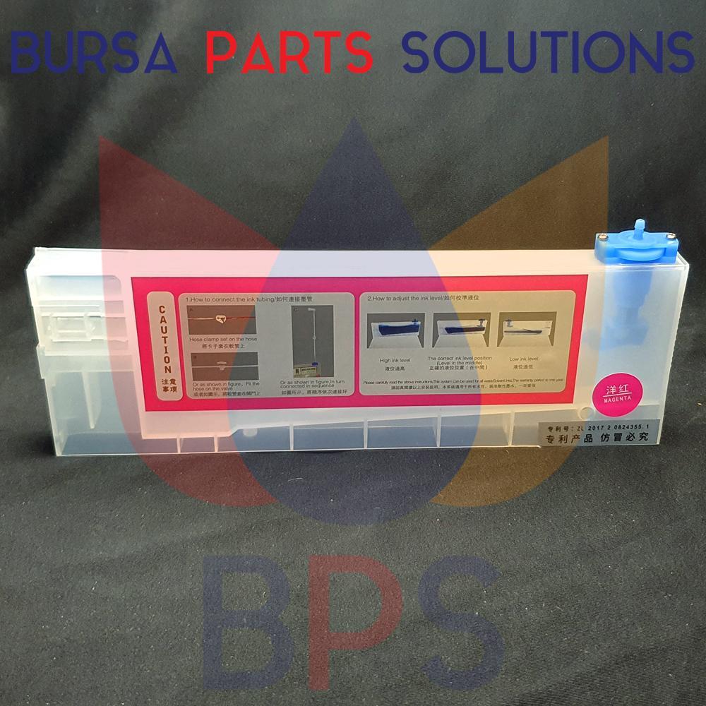 Ink Catridges With Ink Float - Magenta / Katrid Tinta Mesin Digital Printing Indoor