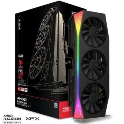 XFX MERCURY AMD RADEON RX 9070 XT / RX 9070XT OC GAMING EDITION RGB 16GB GDDR6 | NEW
