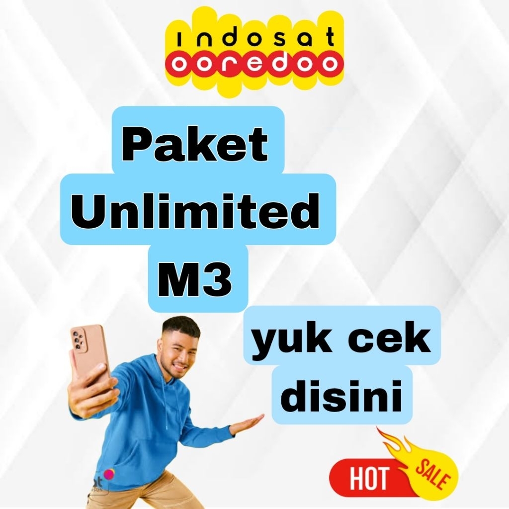 Paket Unlimited M3 Murah Harga mulai 22rb-123rb