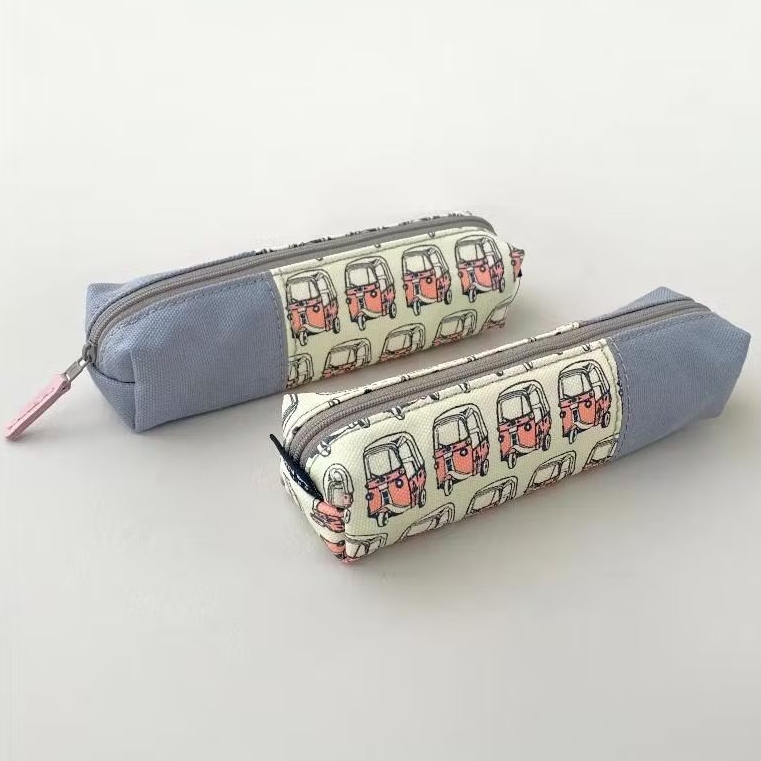 

Pencil Case Bajaj Pink Canvas Living