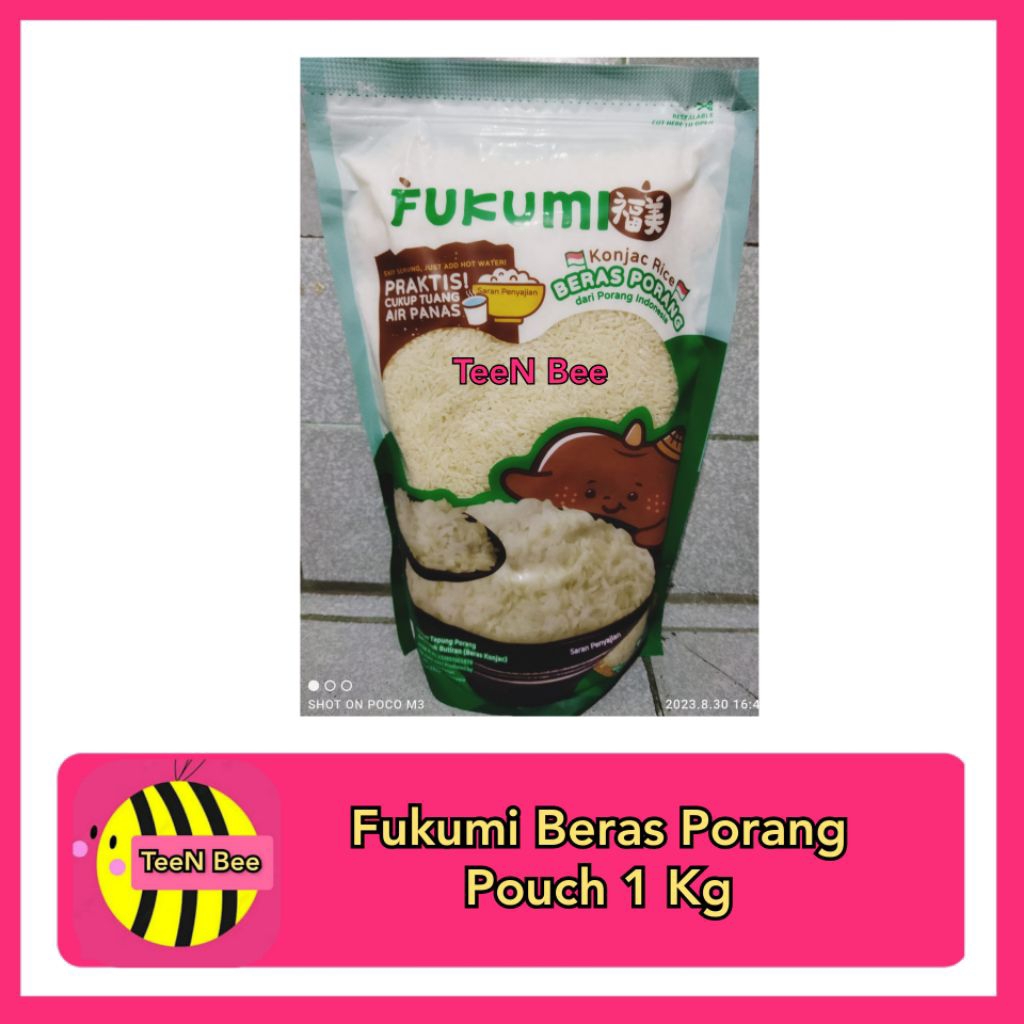 

Fukumi Beras Porang Pouch Shirataki 1Kg 1 Kg