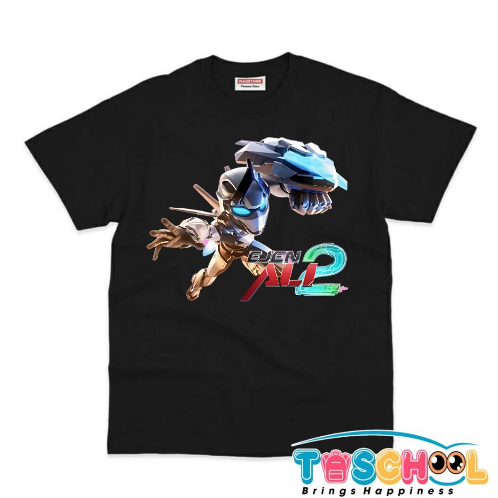 BAJU ANAK KAOS ANAK EJEN ALI MOVIE 2 MISI SATRIA EJEN ALI 2