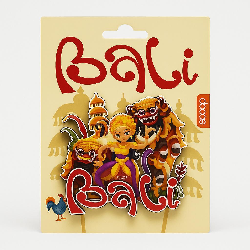 Scoop Magnet Kulkas / Fridge Magnet Bali Barong 72400300