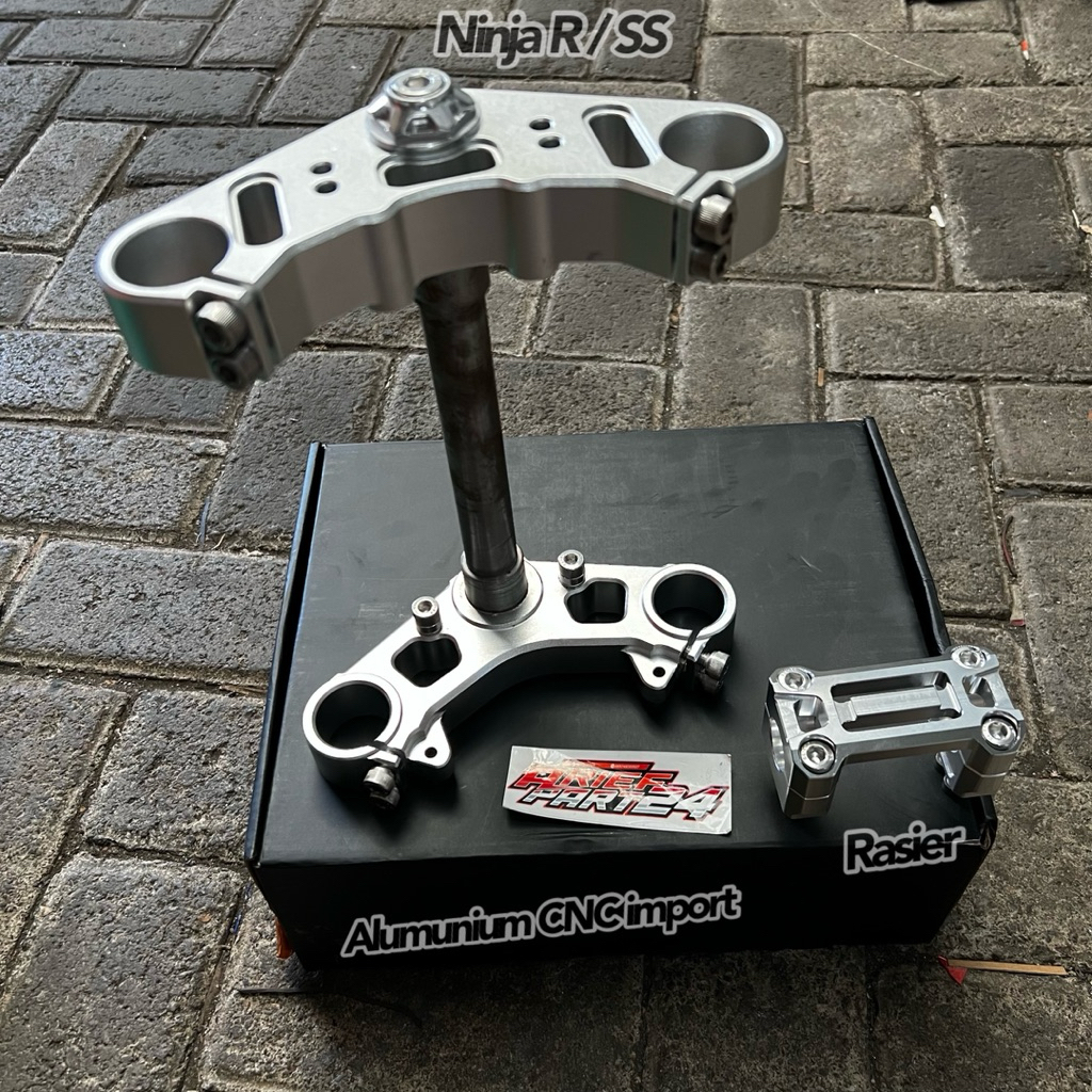 segitiga cnc alumunium pnp ninja r ss rx (As 33) king pnp honda import