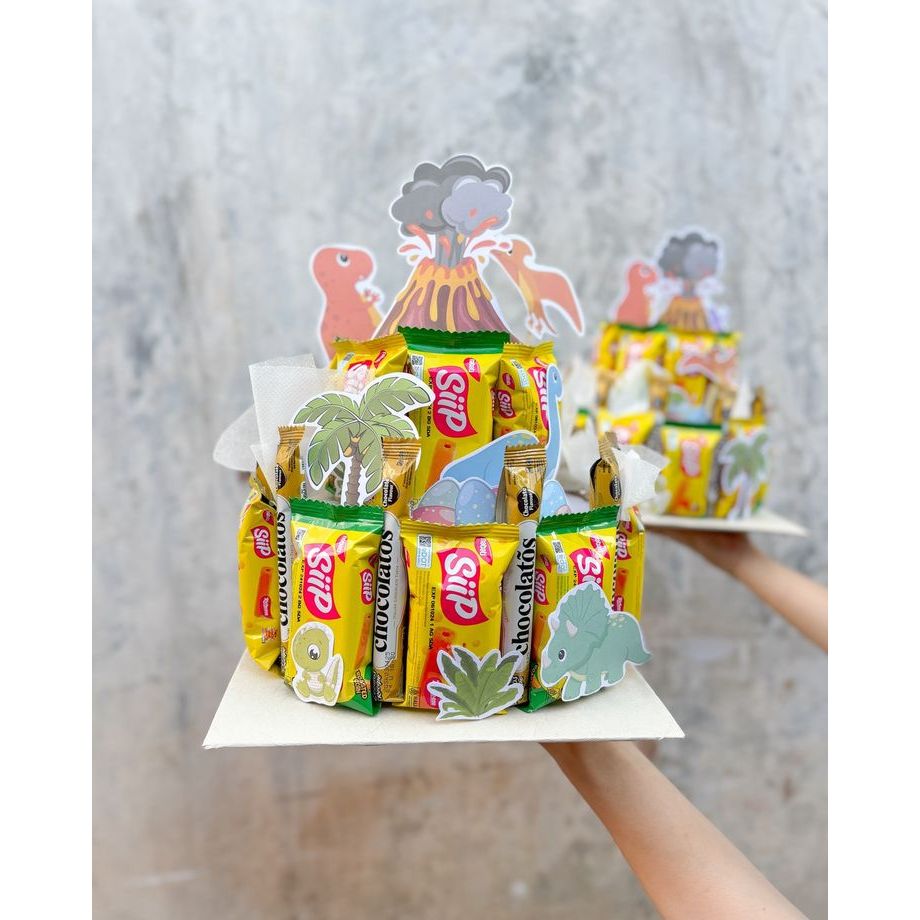 

Snack Tower - Snack Tart - Cake Snack Ultah - Snack Cake - Bucket Snack Birthday (Kuning 1)