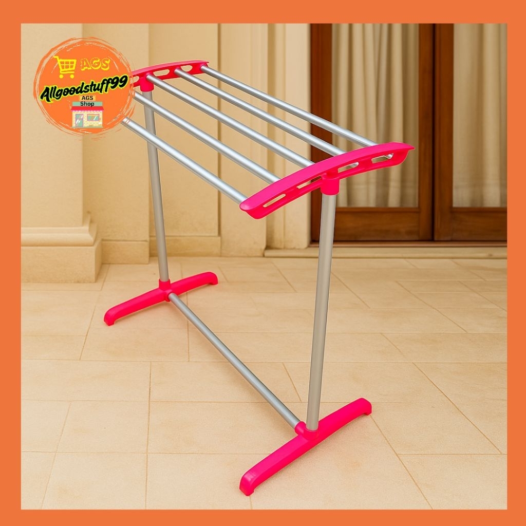 JEMURAN HANDUK BERDIRI / JEMURAN HANDUK STAINLESS 5 PIPA