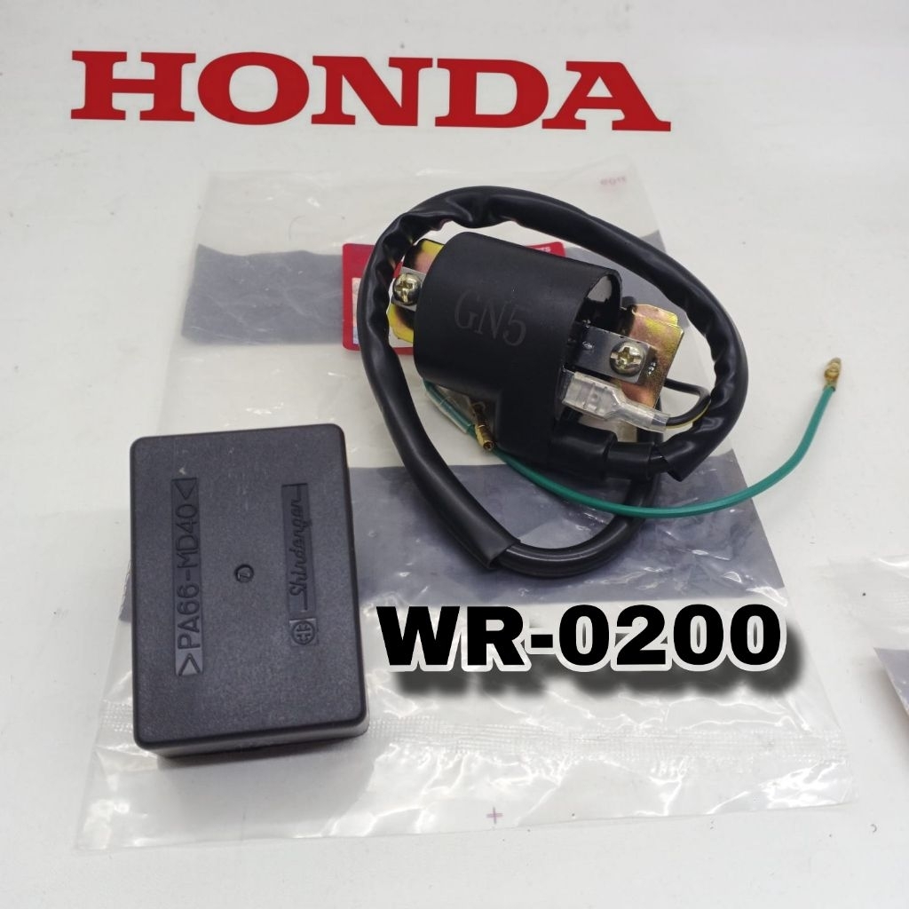 CDI UNIT PLUS COIL KOIL HONDA ASTREA GRAN SUPRA X LAMA SUPRA FIT NEW LEGENDA (GN5) ORI