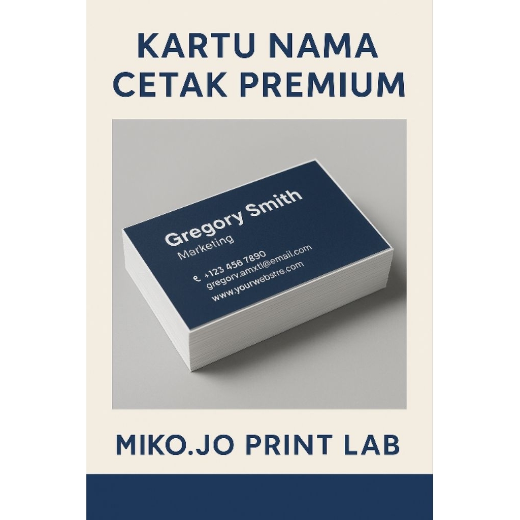 

Cetak Kartu Nama / Business Card
