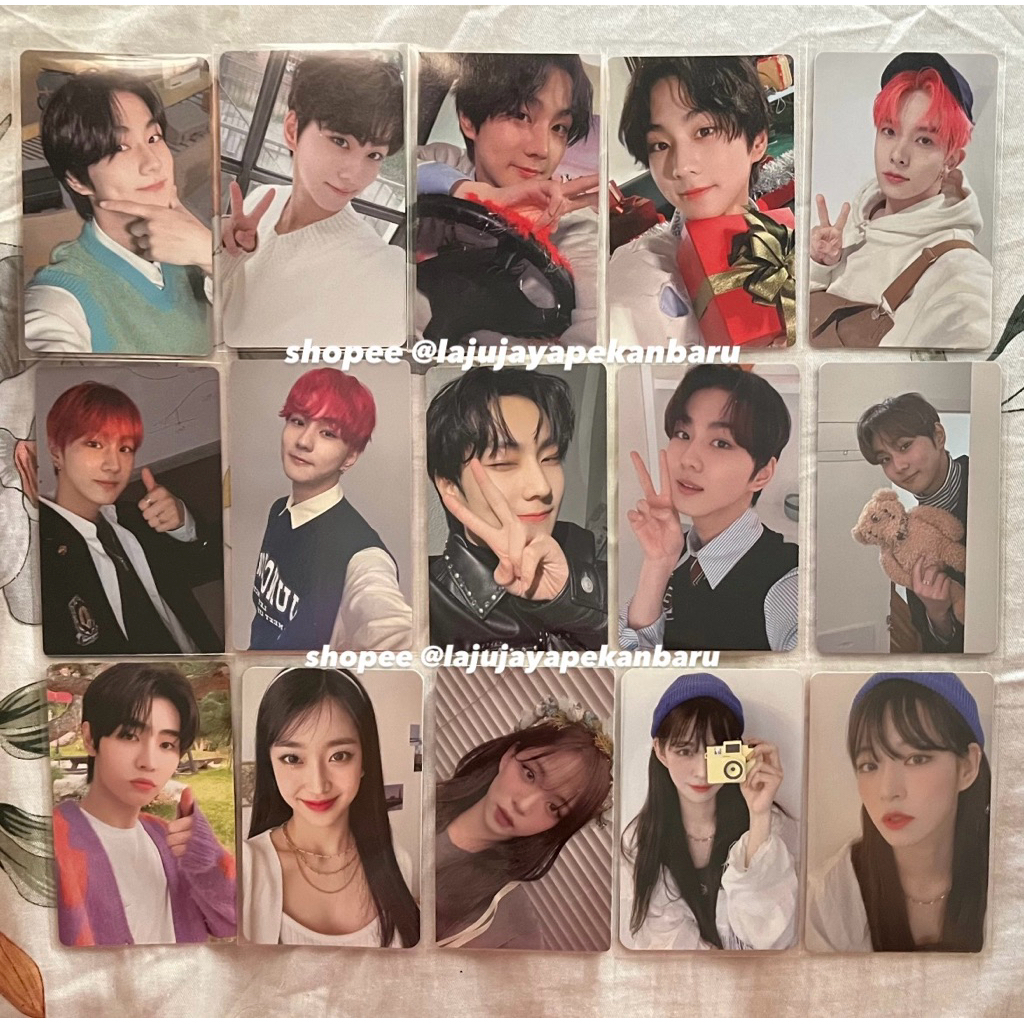 [OFFICIAL] Photocard KPOP ENHYPEN Jungwon | PC Enha JW Jungwon SPC WVJ Senkou Boneka Kado Seragam