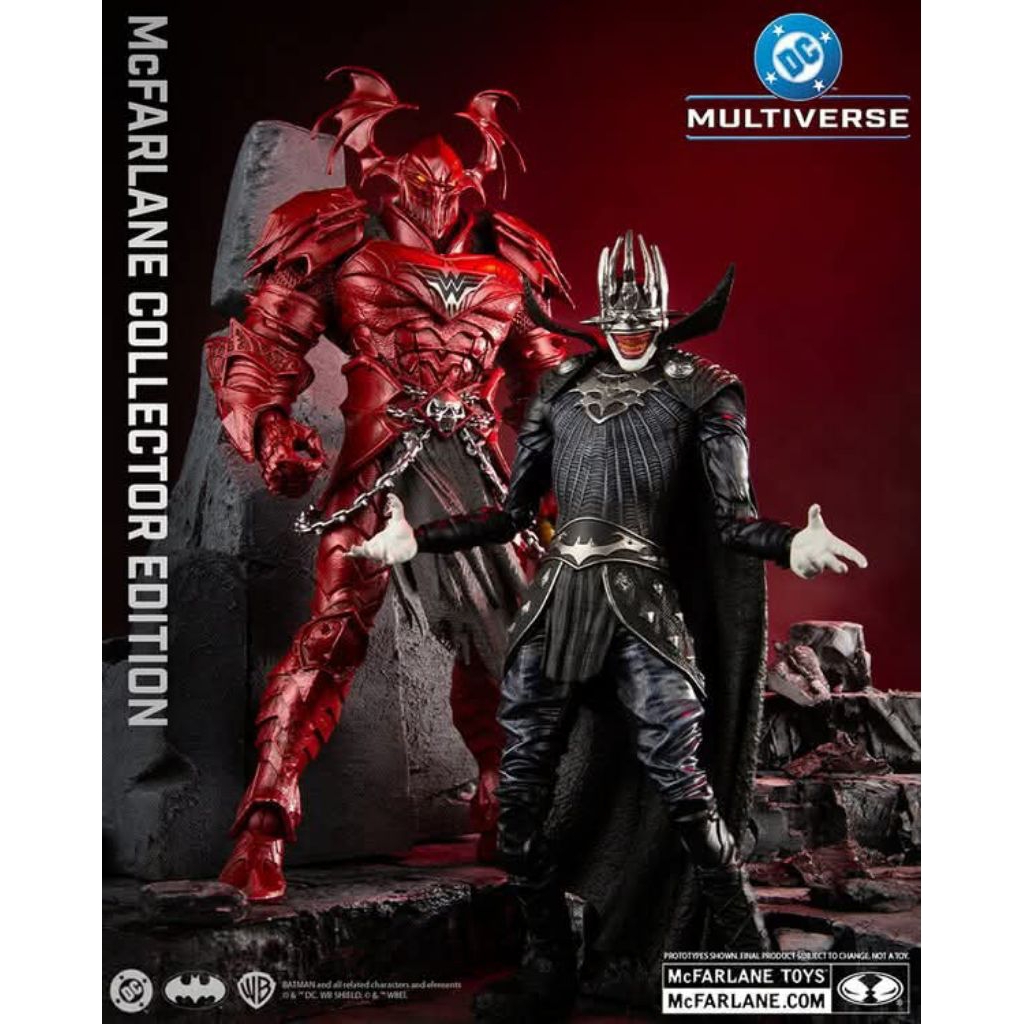 McFarlane The Batman Who Laughs Knight Armor & Merciless Megafig Dark