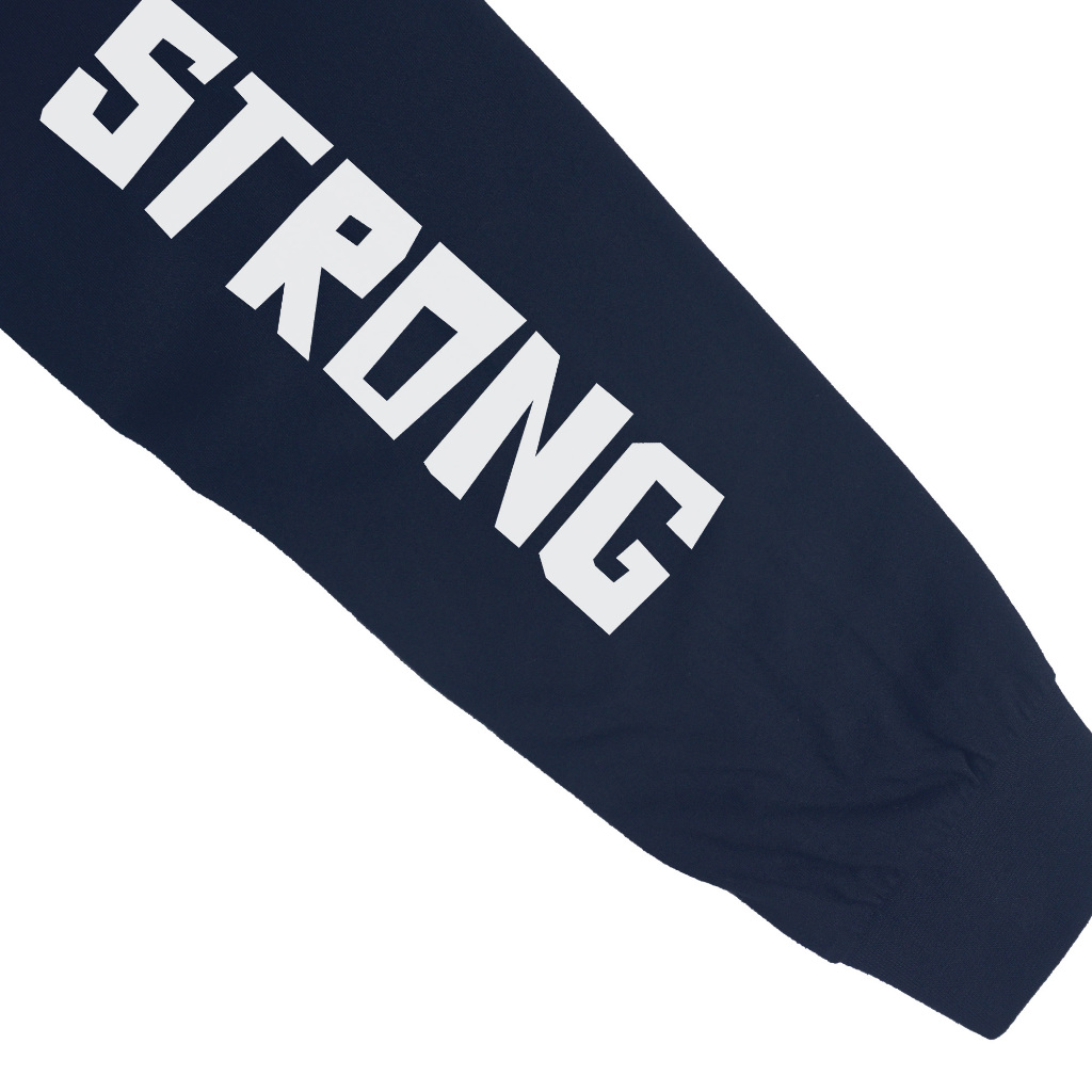 Troy Company Longsleeve Tshirt Navy Strong Undefeated - Kaos Lengan Panjang Biru Navy LSD 3162