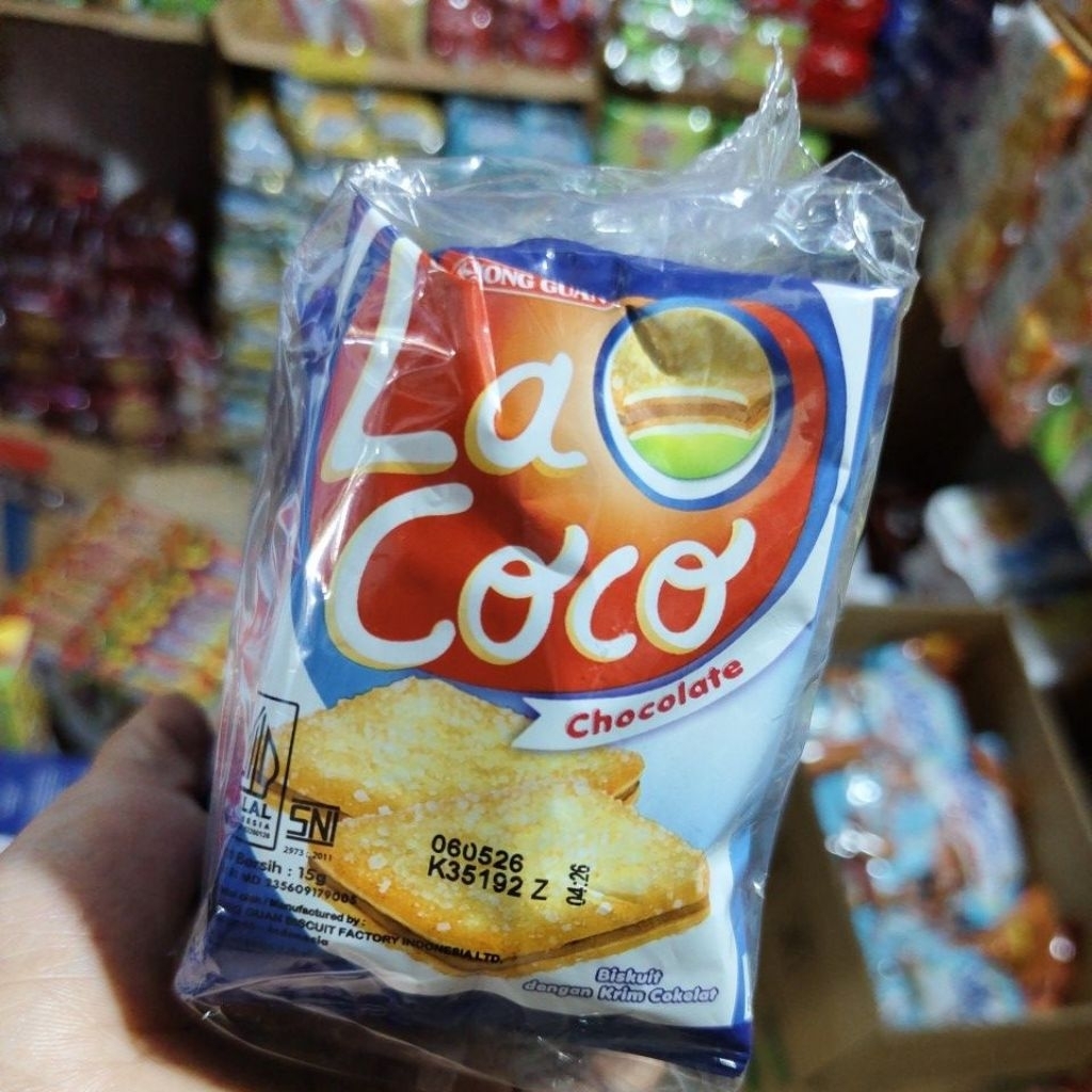 

BISKUIT LA COCO KHONG GUAN ISI 10 PCS