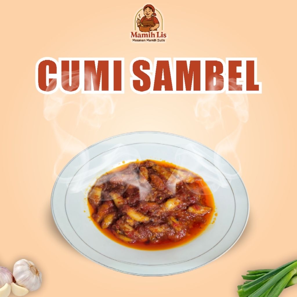 

Cumi Sambel 100gram Vacuum Frozen - Mamih Sulis