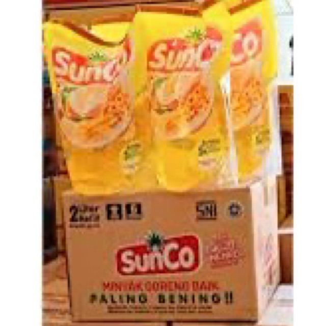 

Sunco Minyak Goreng karton 2Lx6pouch