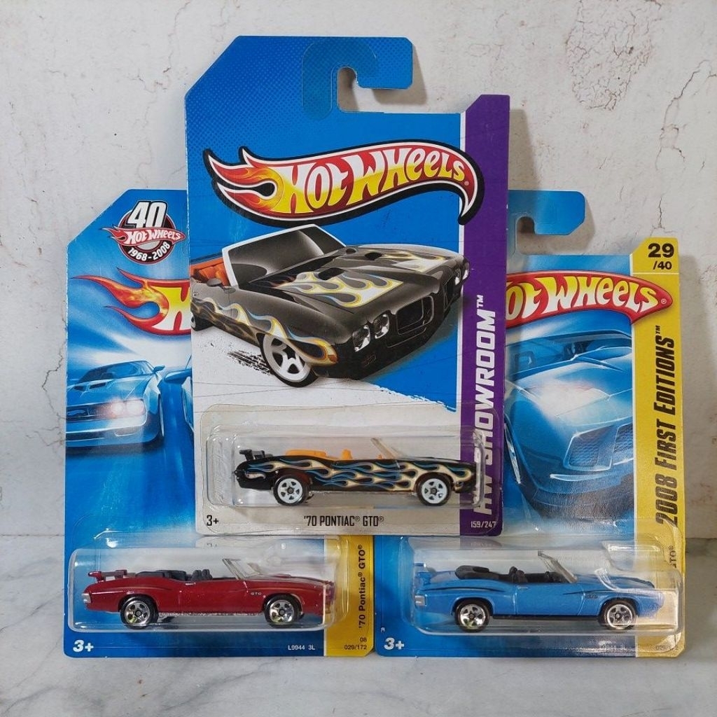 Hot Wheels 70 Pontiac GTO