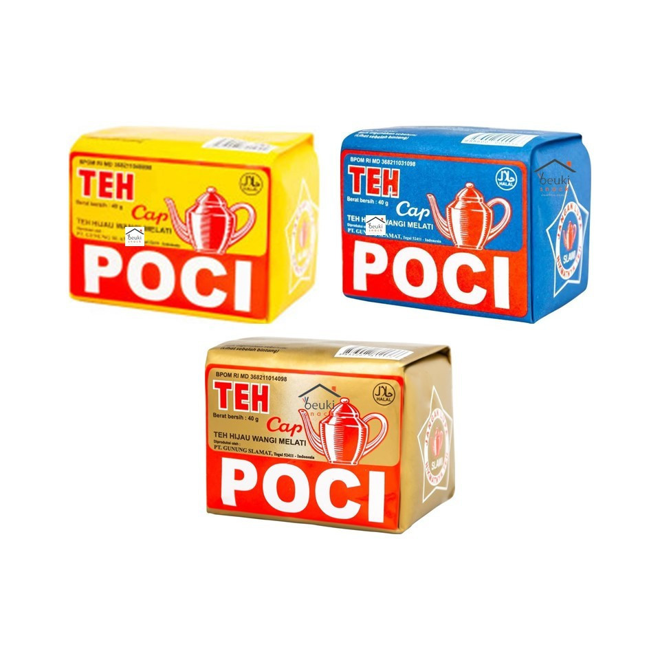 

TEH POCI BUBUK ALL VARIAN [ 10pcs x 40gr ] PACK