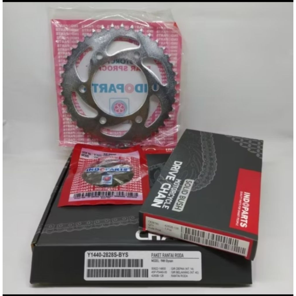 indopart gear set byson / gear set Yamaha Byson