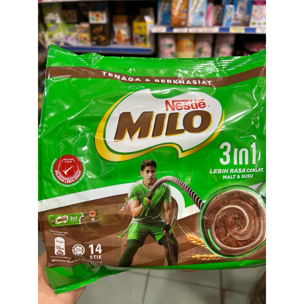 

milo sachet isi 14stick