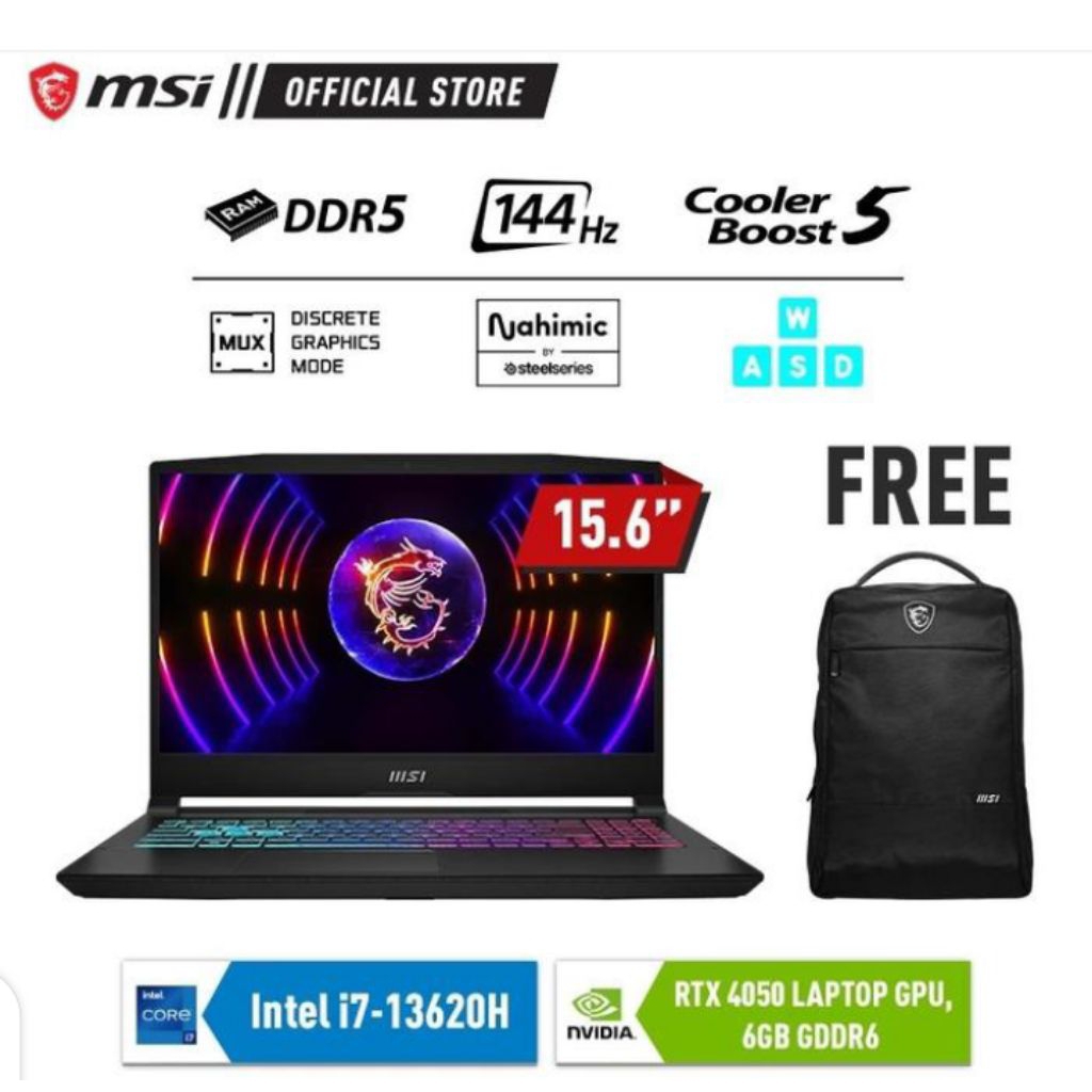 MSI katana 15 b13vek