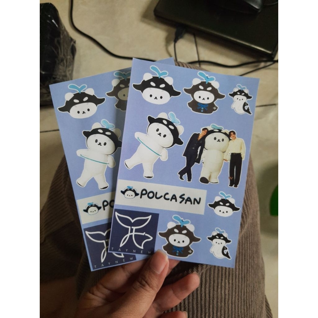 

Stiker polcasan taynew polca yaisan sansan sticker