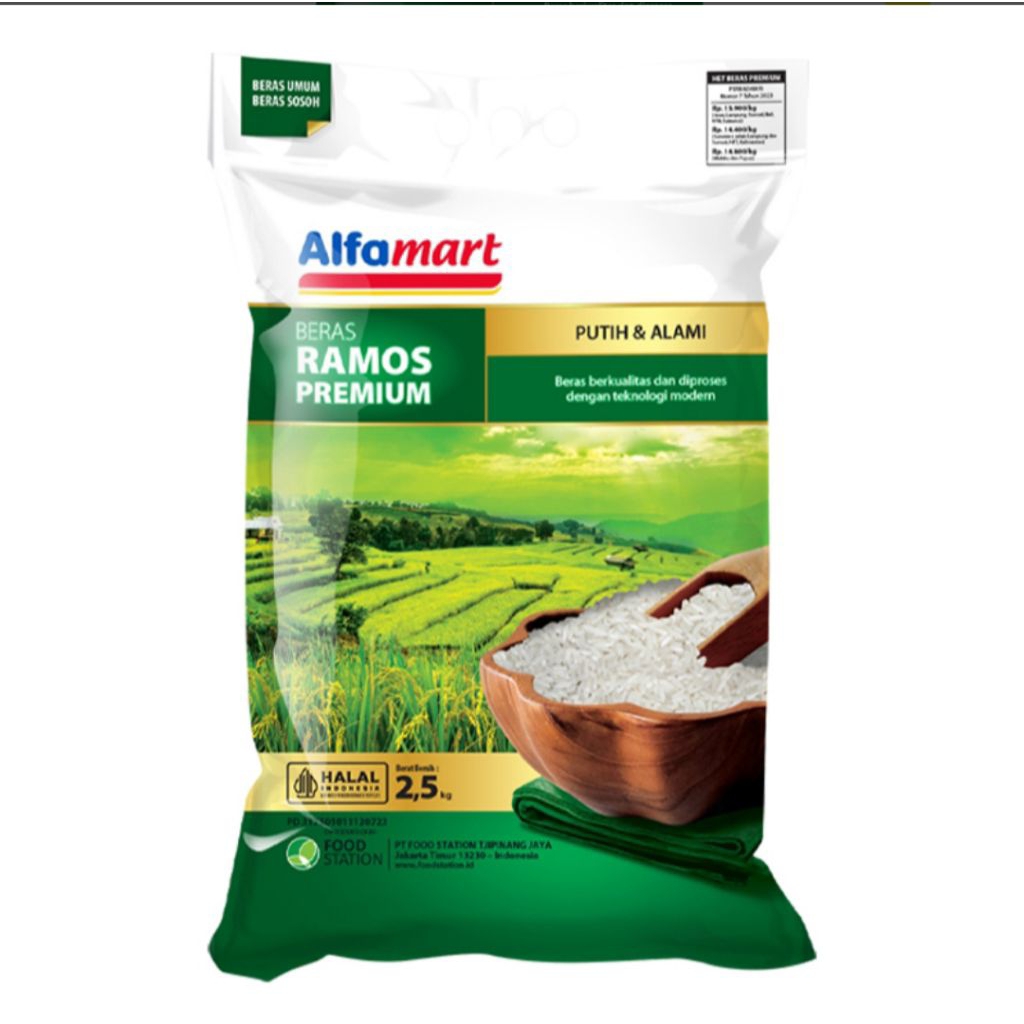 

Beras Alfamart Ramos Premium 2,5kg