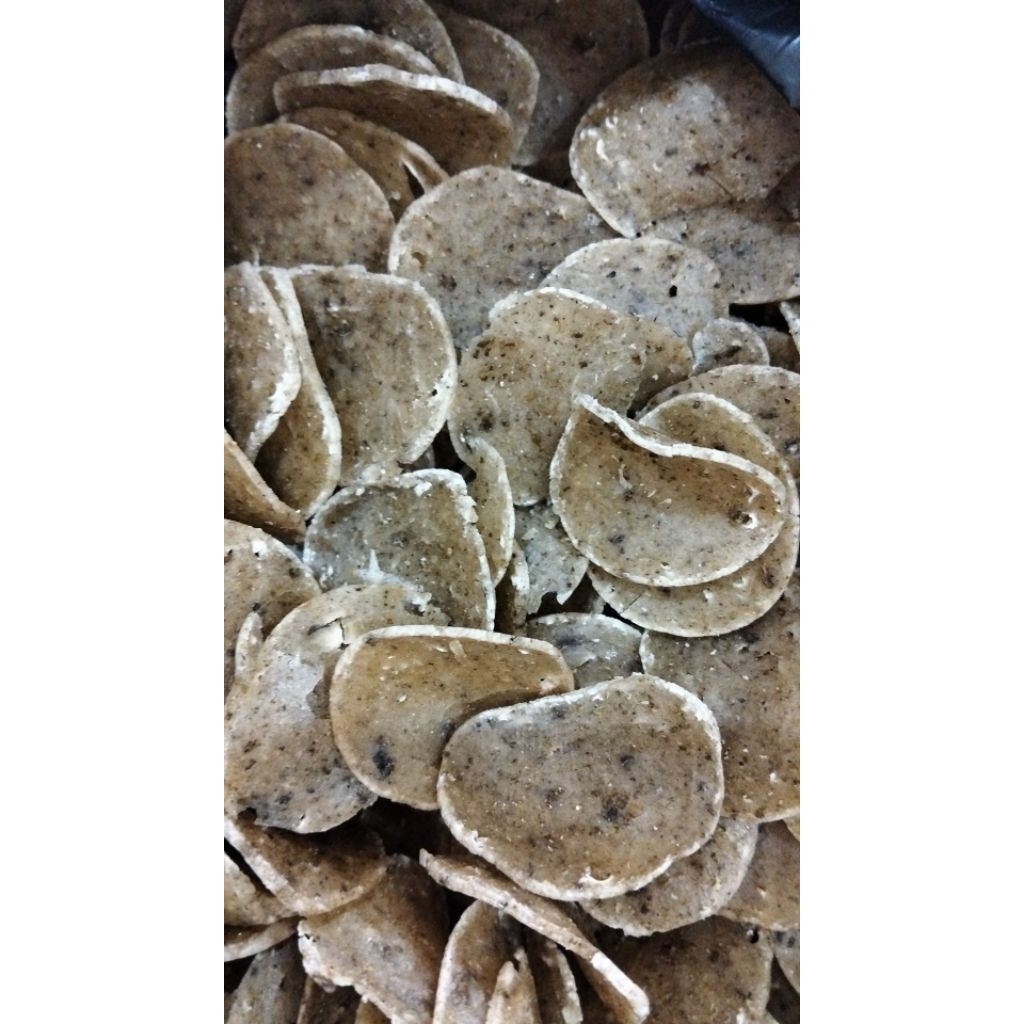 

kerupuk kerang kopang matang100 grm