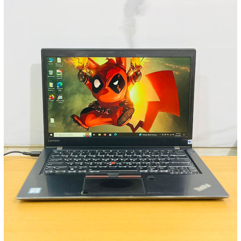 LENOVO THINKPAD T470S INTEL CORE I7 GEN 7 RAM 12GB SSD 512GB