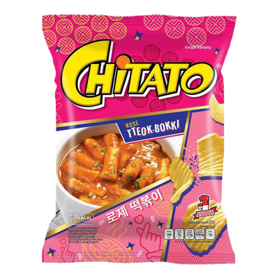 

Chitato Keripik Kentang Rose Tteokbokki 68 gr
