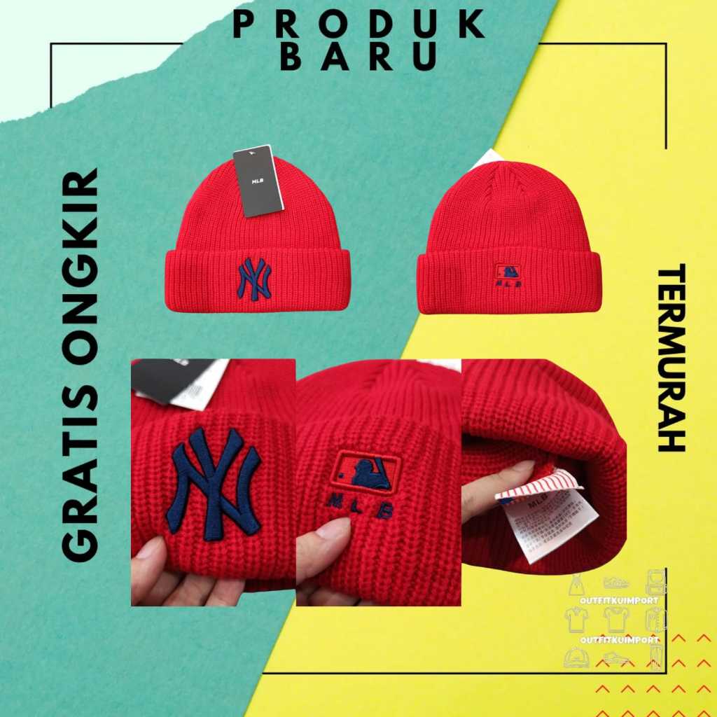 K-094 Kupluk NY MLB Red Logo Navy