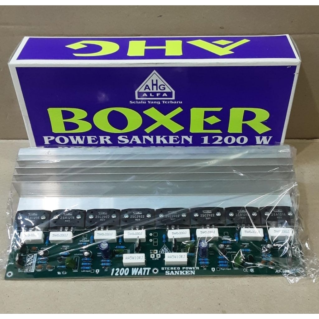 BOXER POWER SANKEN 1200W WATT KIT POWER SANKEN STEREO SUPER