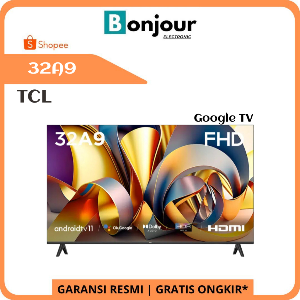 TV TCL 32 Inch Google TV TCL 32A9 Android Google TV TCL A9 32 Inch HD