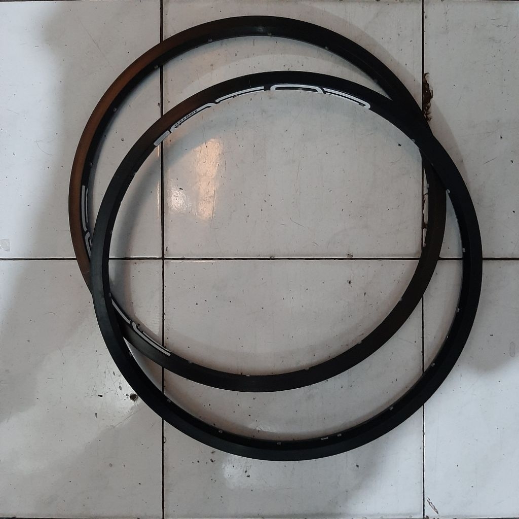 United Edge Velg Sepeda BMX 20 inch Alloy Hitam 36 Hole