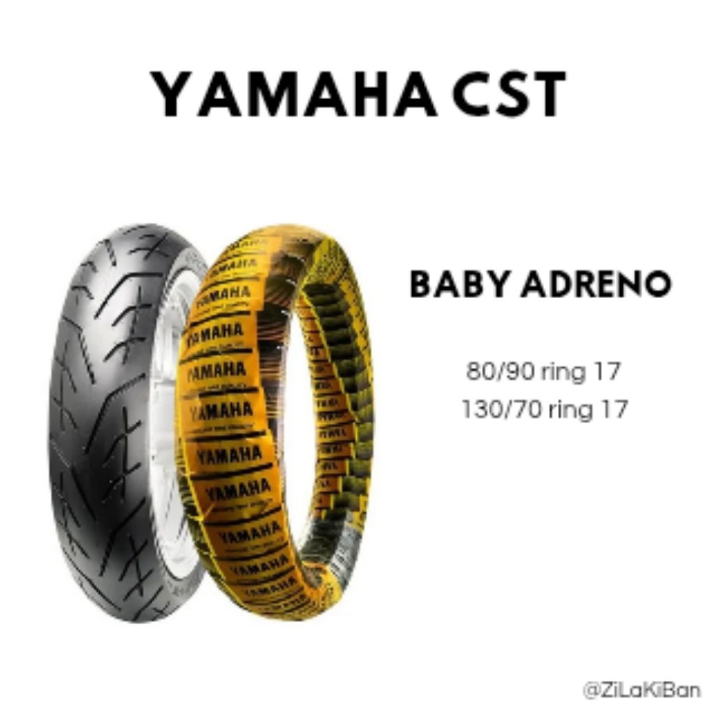 promo cuci gudang Ban Luar Yamaha CST BABY ADRENO 80/90-17 130/70-17