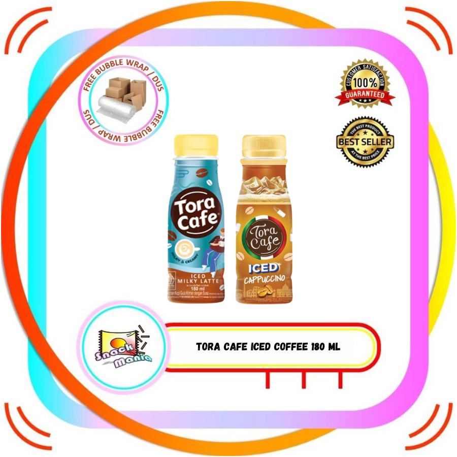 Tora Cafe Iced Coffee Kopi Cappucino Milky Latte Toracafe ~ 180 ml