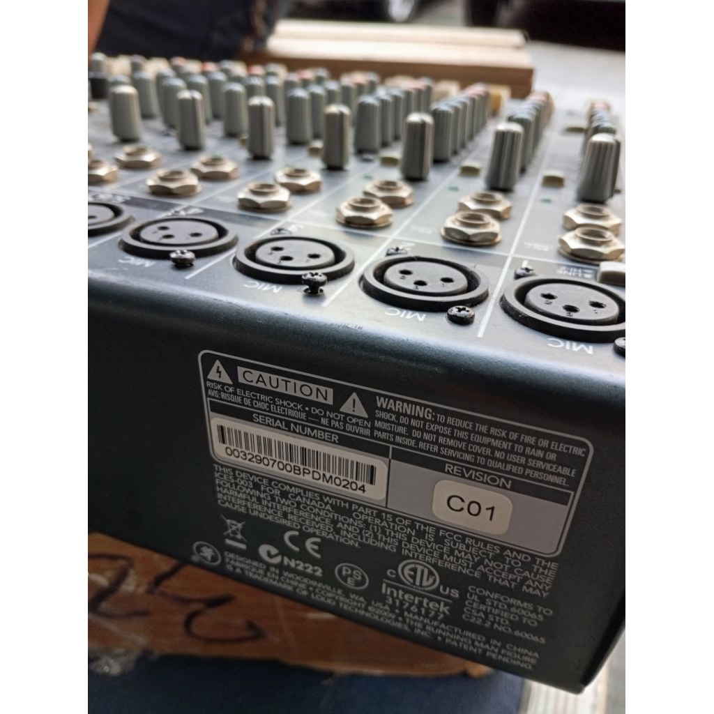 Mackie profx12 mixer normal original siap pakai