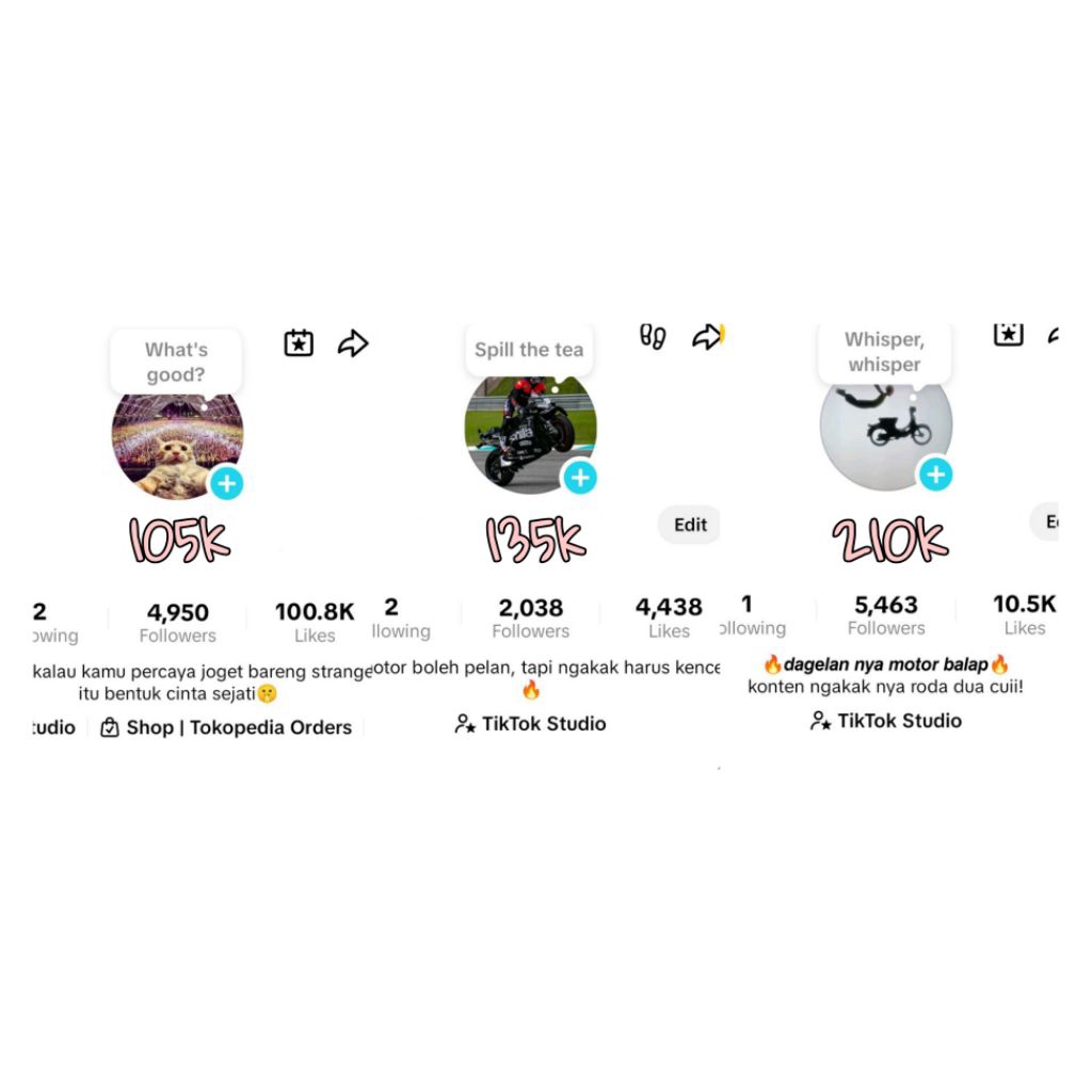 jual akun tt murah