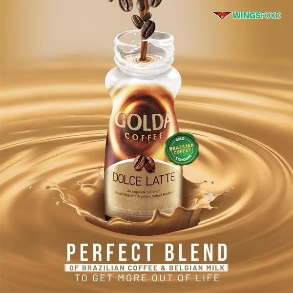 

Golda Coffee Botol 200 ml 1 box isi 12
