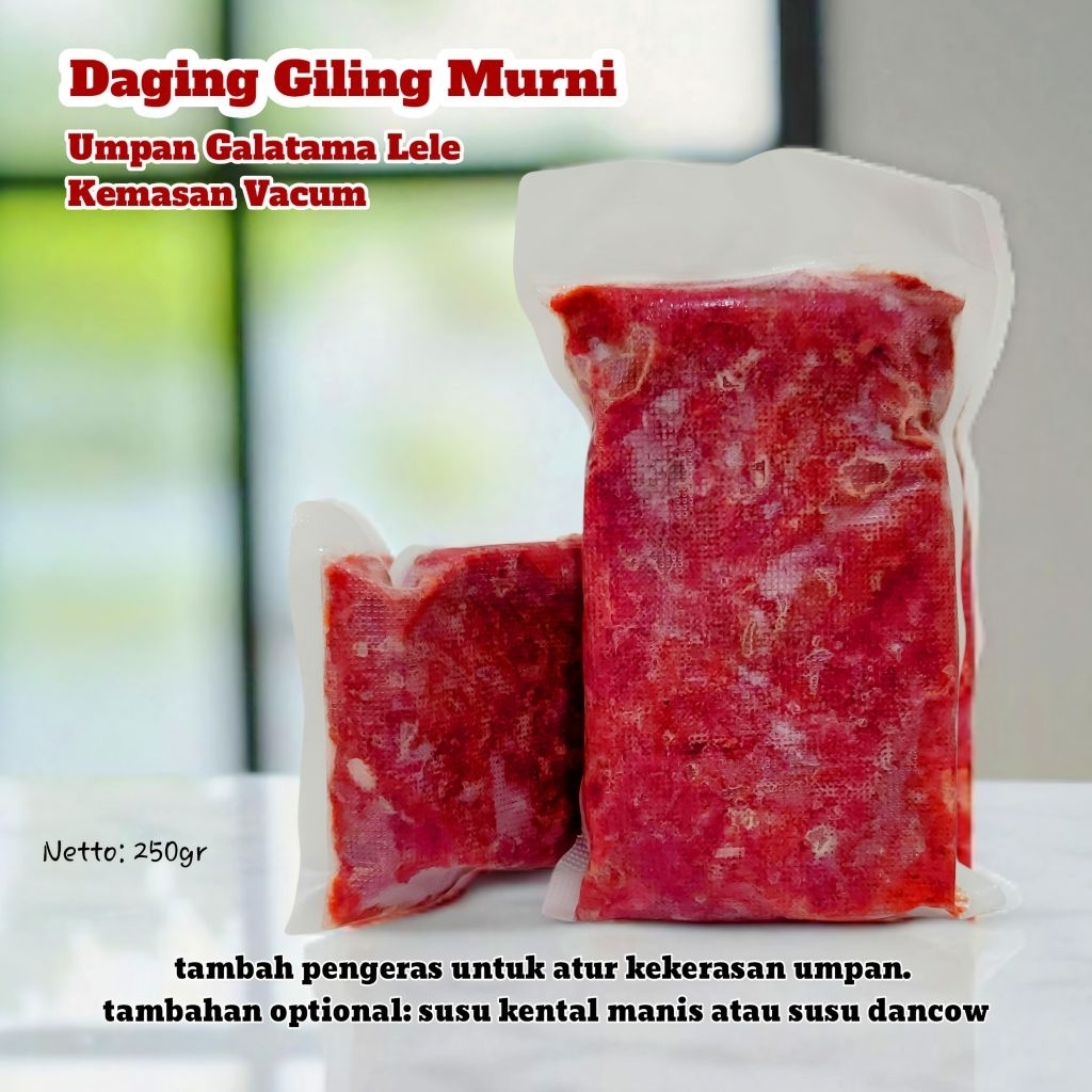 Umpan Galatama Lele DAGING GILING MURNI