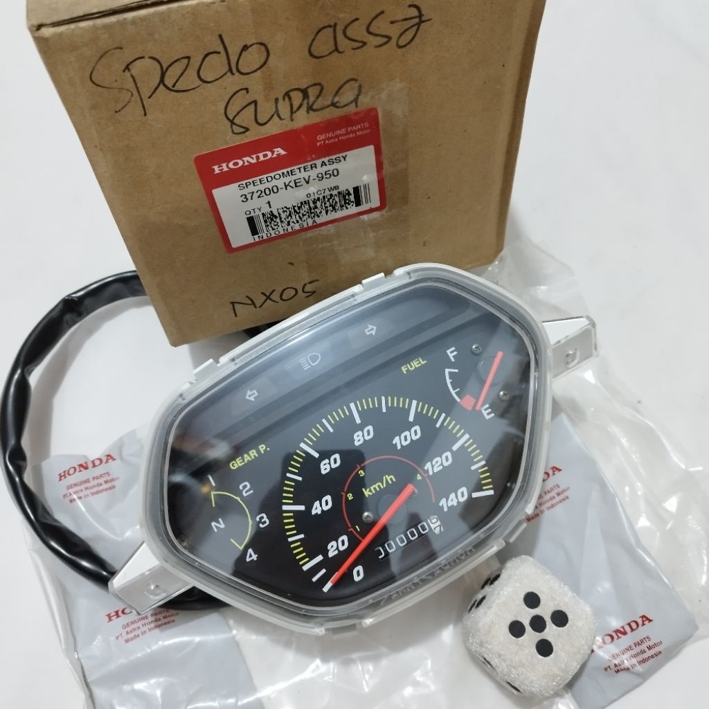 Speedometer spidometer Speedo spido km Honda Supra x100 x XX  100 old lama KEV 950 ORIGINAL AHM