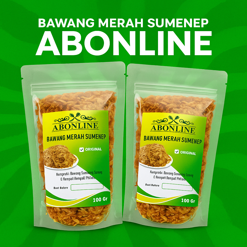 

ABONLINE Bawang Goreng Sumenep 100 Gram