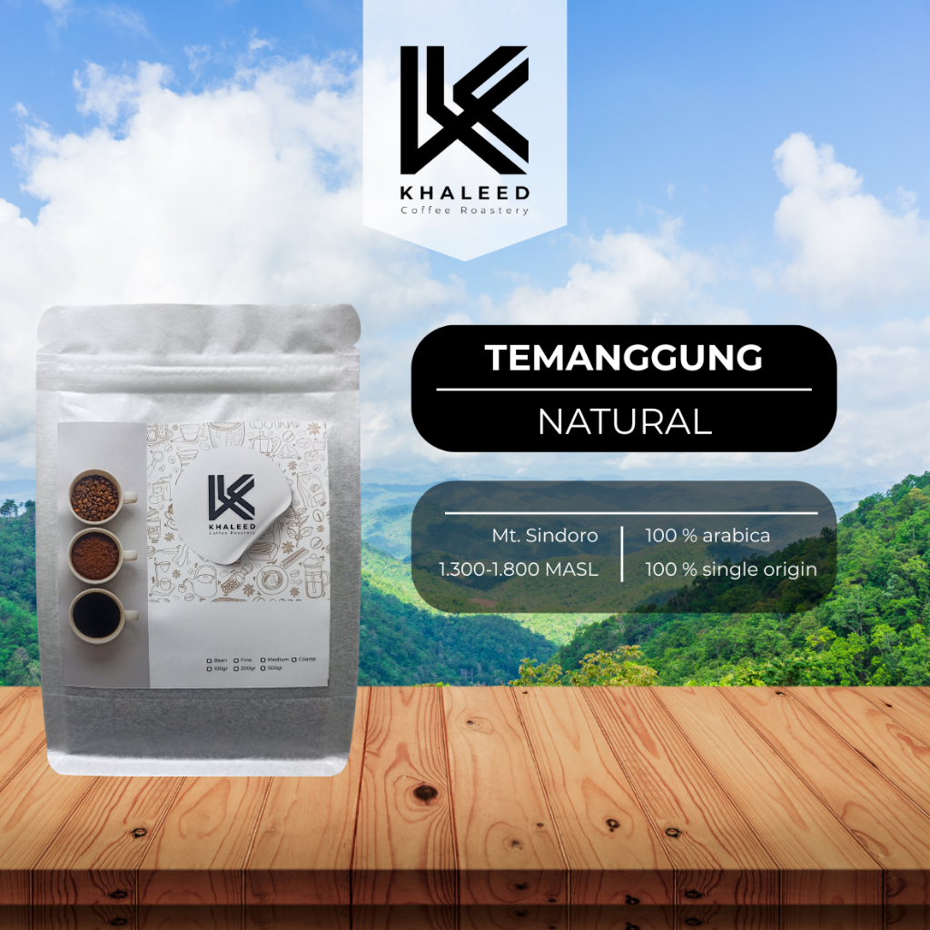 

Kopi Arabika Temanggung Sindoro Natural