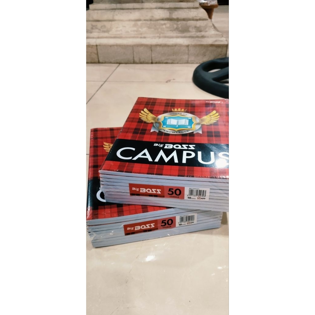 

Bukutulis Campuzz Big Bozz Harga 1 pack isi 10buku