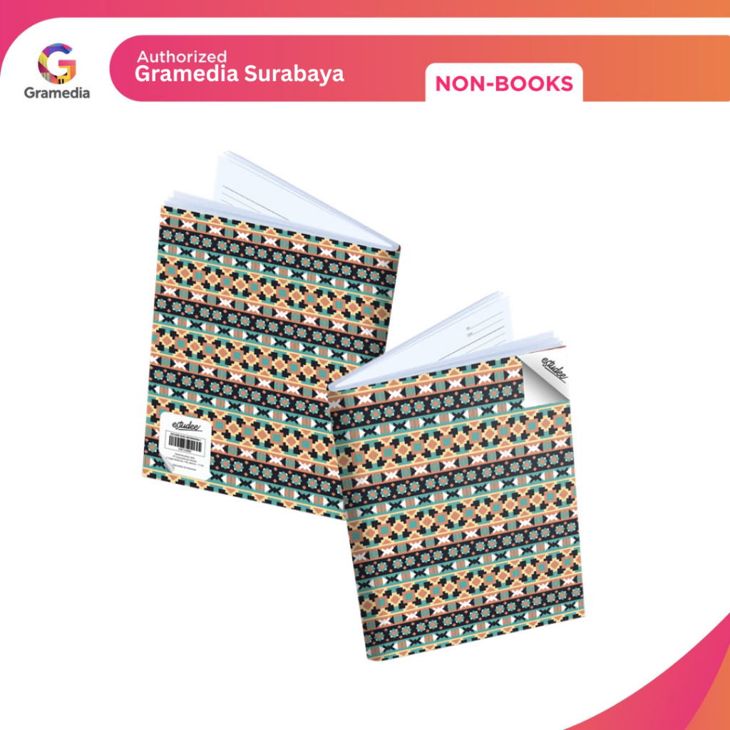 

Gramedia Surabaya NB - ESTUDEE J B5 TRIBAL ISI 10
