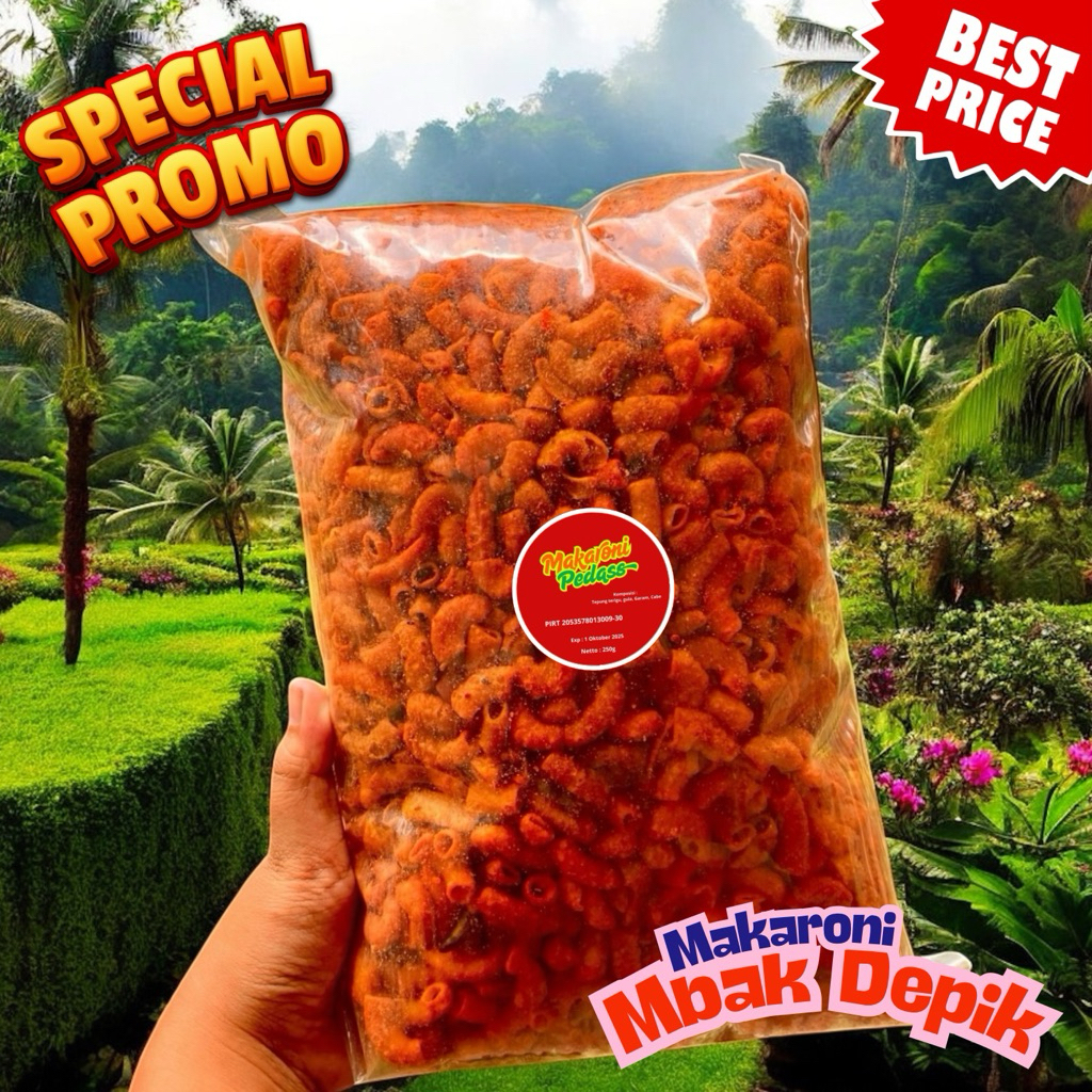 

Makaroni Pedas Cabai Rawit 250gr – Pedas Natural!